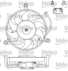 Система воздушного охлаждения VALEO для VW TRANSPORTER IV c бортовой платформой/ходовая часть (70XD) 2.4 D
