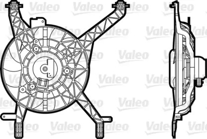 Система охлаждения VALEO для FORD FIESTA VI 1.5 TDCi