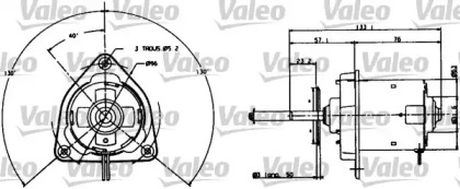 Система охлаждения VALEO для RENAULT CLIO I (B/C57_, 5/357_) 1.4