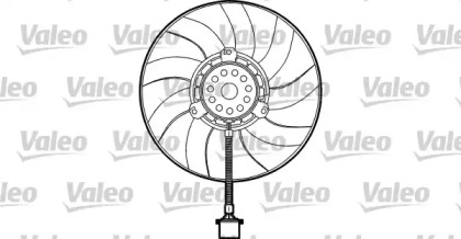 Вентилятор VALEO для VW BORA Variant (1J6) 2.3 V5