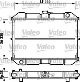Водяной / масляный радиатор VALEO для NISSAN VANETTE Фургон (C22) 1.5