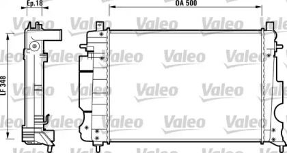 Водяной / масляный радиатор VALEO для SAAB 900 II Кабриолет 2.0 -16 Turbo
