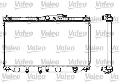 Водяной / масляный радиатор VALEO для HONDA ACCORD IV (CB) 2.0 i 16V (CB3)