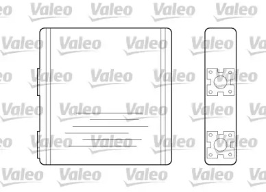 Водяной / масляный радиатор VALEO для NISSAN SUNNY III Liftback (N14) 1.6 i