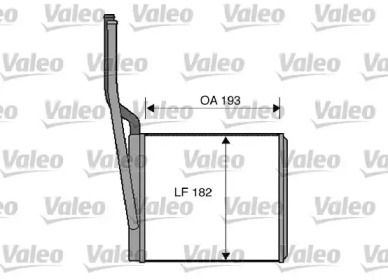 Водяной / масляный радиатор VALEO для FORD FOCUS седан (DFW) 1.8 16V