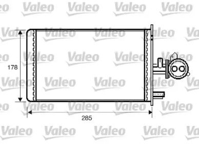 Салонный теплообменник VALEO для PEUGEOT J5 автобус (290P) 2.5 D