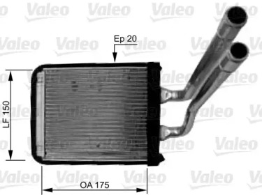 Отопление и вентиляция VALEO для KIA PICANTO (BA) 1.0