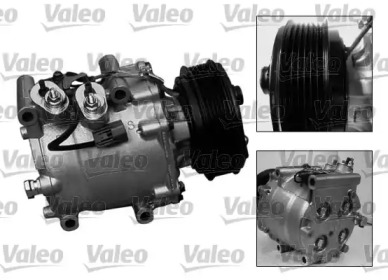 Компрессор/детали VALEO для HONDA CIVIC VI седан (EJ, EK) 1.6 i Vtec