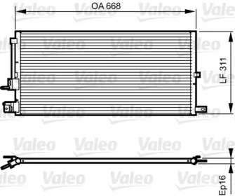 Кондиционер VALEO для JAGUAR X-TYPE Estate (X400) 2.0 D
