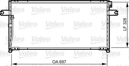 Кондиционер VALEO для NISSAN PATROL III/1 Station Wagon (W160) 3.2 TD (W160)