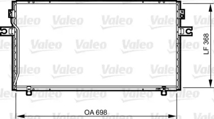Конденсатор VALEO для NISSAN MAXIMA / MAXIMA QX IV (A32) 2.5 V6 24V
