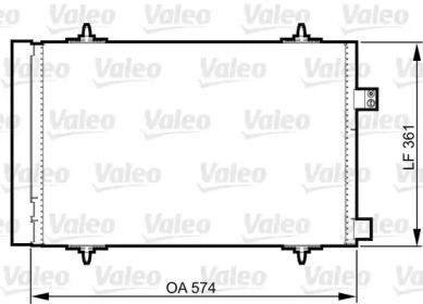 Кондиционер VALEO для PEUGEOT 508 SW 2.0 BlueHDi 150