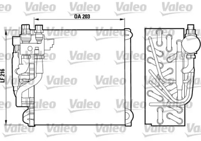 Кондиционер VALEO для PEUGEOT 305 II Break (581E) 1.9 Diesel