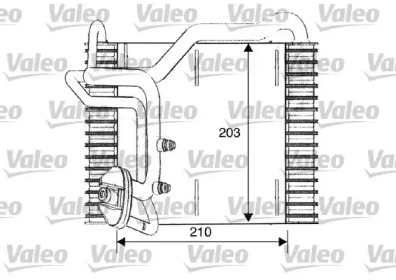 Кондиционер VALEO для PEUGEOT 205 I (741A/C) 1.7 Diesel