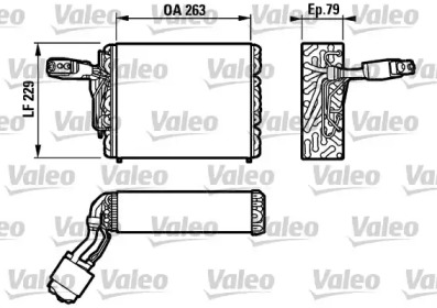 Кондиционер VALEO для VW GOLF II (19E, 1G1) 1.8 GTI 16V