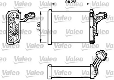 Кондиционер VALEO для VW TRANSPORTER IV c бортовой платформой/ходовая часть (70XD) 1.9 TD
