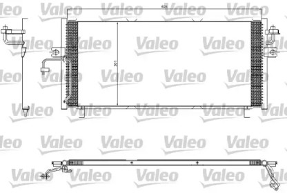 Кондиционер VALEO для NISSAN PRIMERA Traveller (WP11) 2.0 TD