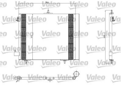 Кондиционер VALEO для PEUGEOT BOXER автобус (244, Z_) 2.8 HDi
