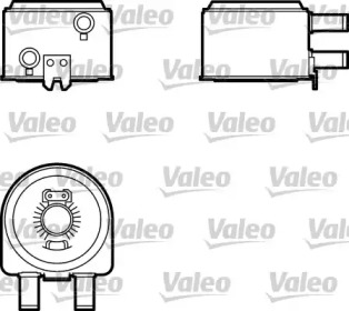 Водяной / масляный радиатор VALEO для PEUGEOT BOXER автобус (244, Z_) 2.2 HDi