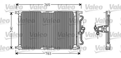 Кондиционер VALEO для JAGUAR XK 8 купе (X100) 4.2