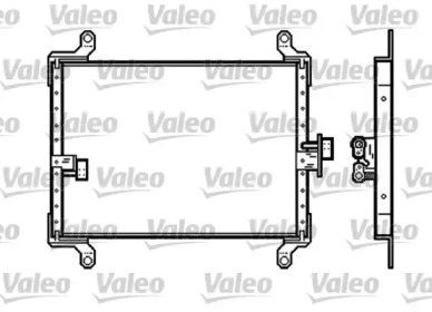 Конденсатор VALEO для FIAT DUCATO c бортовой платформой/ходовая часть (230_) 2.5 TDI