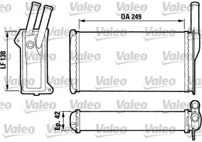 Отопление и вентиляция VALEO для FORD ESCORT IV Turnier (AWF, AVF) 1.6 D