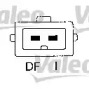 Генератор VALEO для FORD FOCUS Turnier (DNW) 1.6 16V