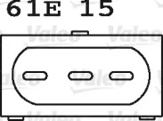 Генератор VALEO для BMW 3 Compact (E36) 323 ti
