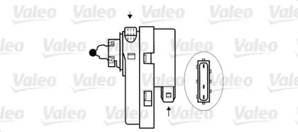Передняя оптика VALEO для PEUGEOT 106 I (1A, 1C) 1.6