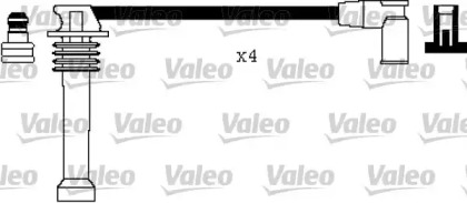 Свечной кабель / соединительные элементы VALEO для FORD FOCUS седан (DFW) 1.8 16V