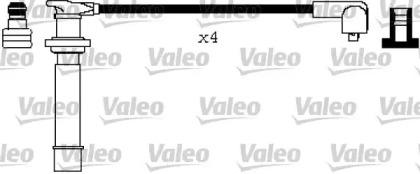 Система зажигания / накаливания VALEO для NISSAN PRIMERA Traveller (WP11) 2.0 16V