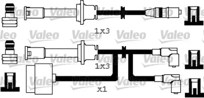 Свечной кабель / соединительные элементы VALEO для ALFA ROMEO 164 (164_) 3.0 V6 (164.AD, 164.AH, 164.AB)