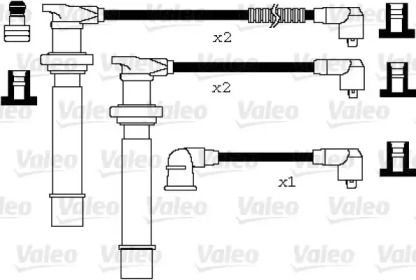 Свечной кабель / соединительные элементы VALEO для NISSAN SUNNY III Liftback (N14) 2.0 i 16V