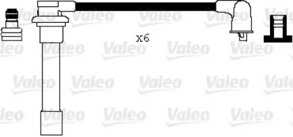 Система зажигания / накаливания VALEO для HONDA ACCORD VI купе (CG) 3.0 V6 24V (CG2)