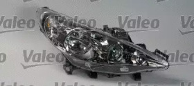 Основная фара VALEO для PEUGEOT 207 CC (WD_) 1.6 HDi