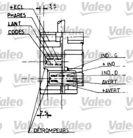Внутренняя отделка VALEO для PEUGEOT 205 I (741A/C) 1.7 Diesel
