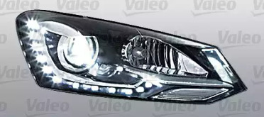 Основная фара / вставка VALEO для VW POLO (6R, 6C) 1.4 BiFuel