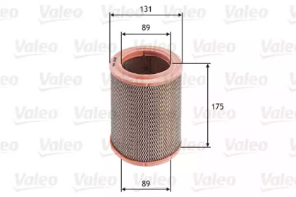 Воздушный фильтр VALEO для RENAULT 9 (L42_) 1.4 Turbo (L425)