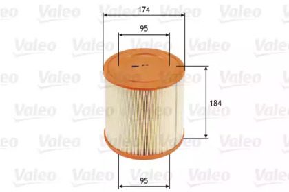 Фильтры VALEO для NISSAN CABSTAR (F24M, F24W) 35.14 DCI, 45.14 DCI 2.5 (F24M)