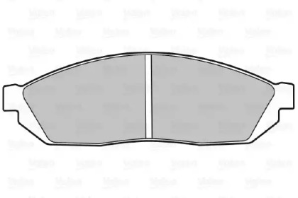 Тормозные колодки VALEO для HONDA CIVIC II Хэтчбек (SS, SL) 1300 L (SS)