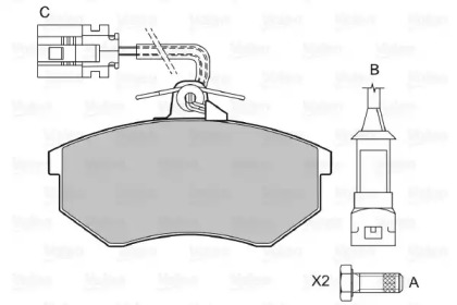 Дополнительные работы VALEO для VW GOLF II (19E, 1G1) 1.8 GTI 16V