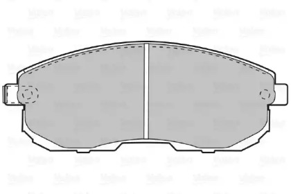 Дисковой тормозной механизм VALEO для NISSAN MAXIMA / MAXIMA QX IV Station Wagon (A32) 3.0 QX