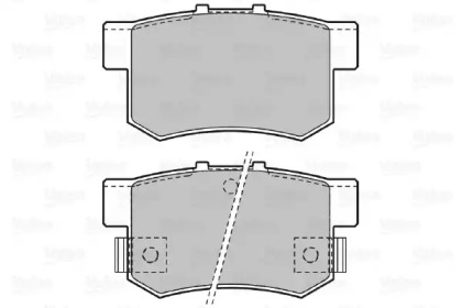 Дисковой тормозной механизм VALEO для SUZUKI SX4 (EY, GY) 1.6 VVT 4x4 (RW 416)