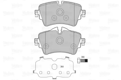 Дисковой тормозной механизм VALEO для MINI MINI Кабриолет (F57) Cooper S