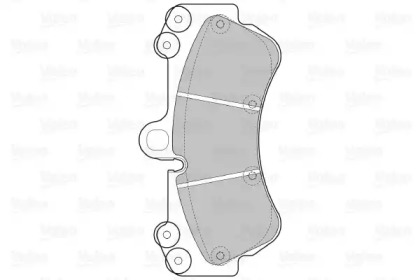 Дисковой тормозной механизм VALEO для PORSCHE CAYENNE (9PA) S 4.8