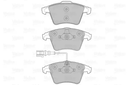 Дисковой тормозной механизм VALEO для VW MULTIVAN V (7HM, 7HN, 7HF, 7EF, 7EM, 7EN) 1.9 TDI