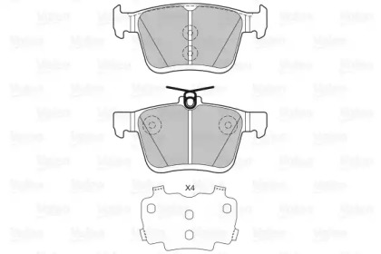 Дисковой тормозной механизм VALEO для VW TOURAN (5T1) 1.6 TDI