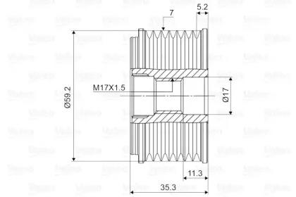 Составляющие VALEO для FORD TRANSIT c бортовой платформой/ходовая часть (FM_ _, FN_ _) 2.4 TDCi