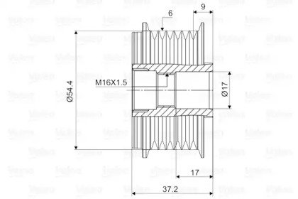 Ремни VALEO для FORD FOCUS Turnier (DNW) ST170