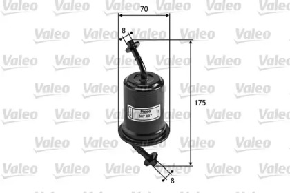 Топливный фильтр VALEO для KIA SHUMA (FB) 1.8 i 16V